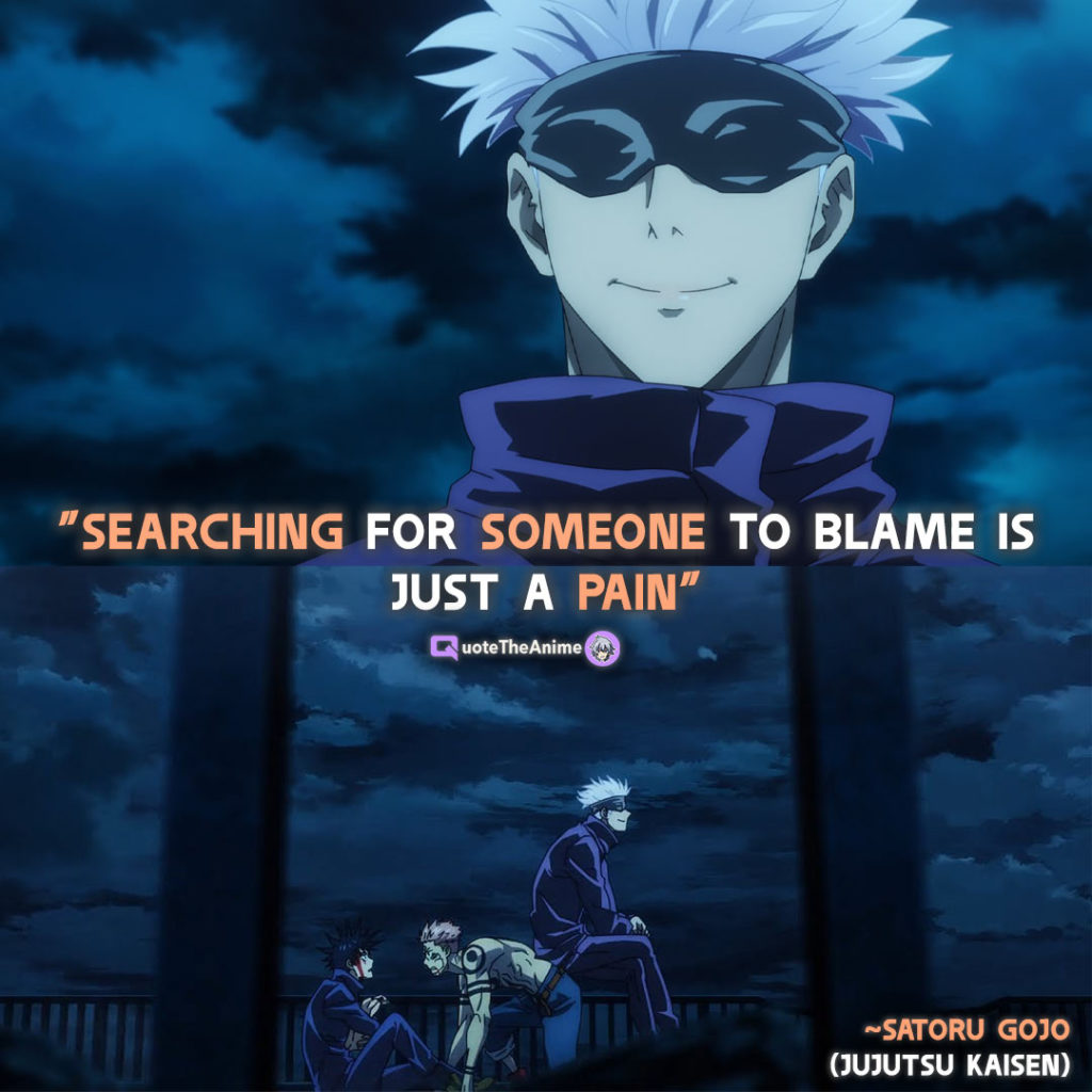 49 Powerful Jujutsu Kaisen Quotes with Wallpapers 49 Powerful Jujutsu Kaisen Quotes with Wallpapers