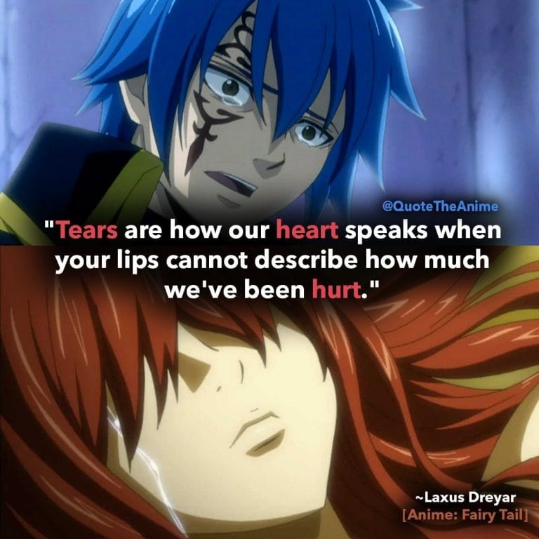 jellal fernandes quotes tears are how our heart speaks
