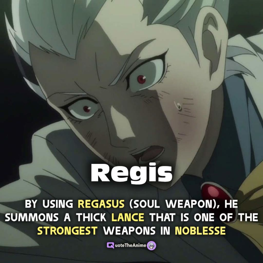 Regis Strongest Noblesse Characters