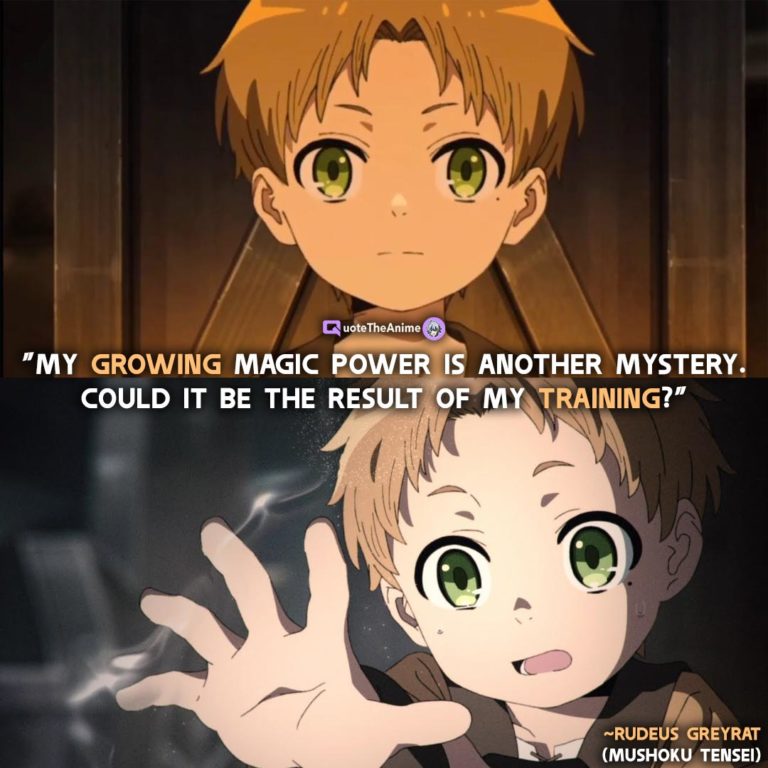 Mushoku Tensei Quotes Rudeus Quotes