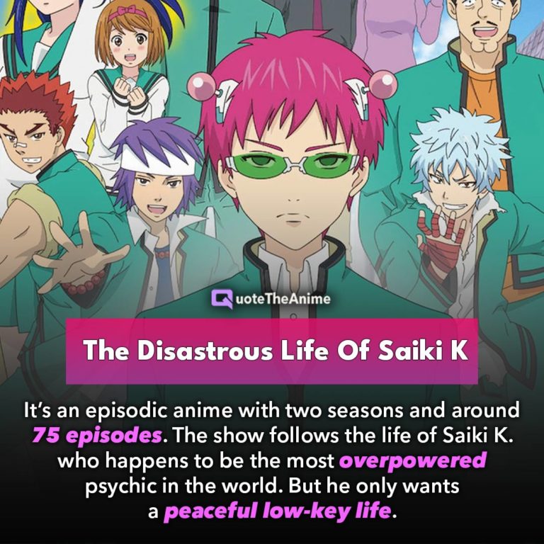 The Disastrous Life of Saiki. K.