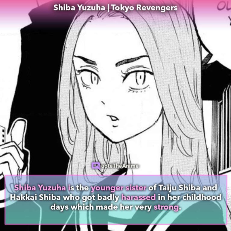 Shiba Yuzuha Tokyo Revengers