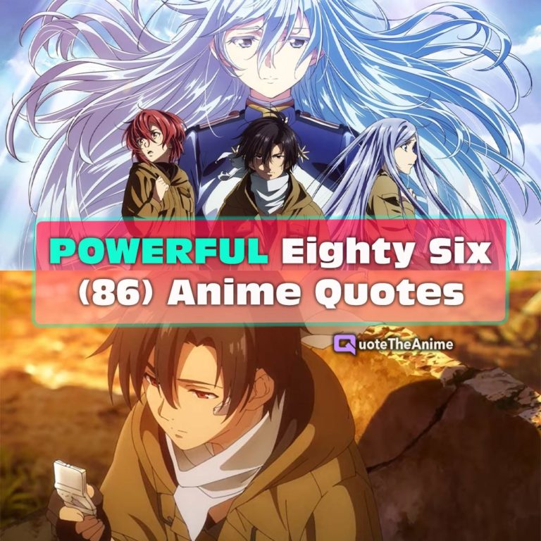 Thumbnail 86 Anime Quotes