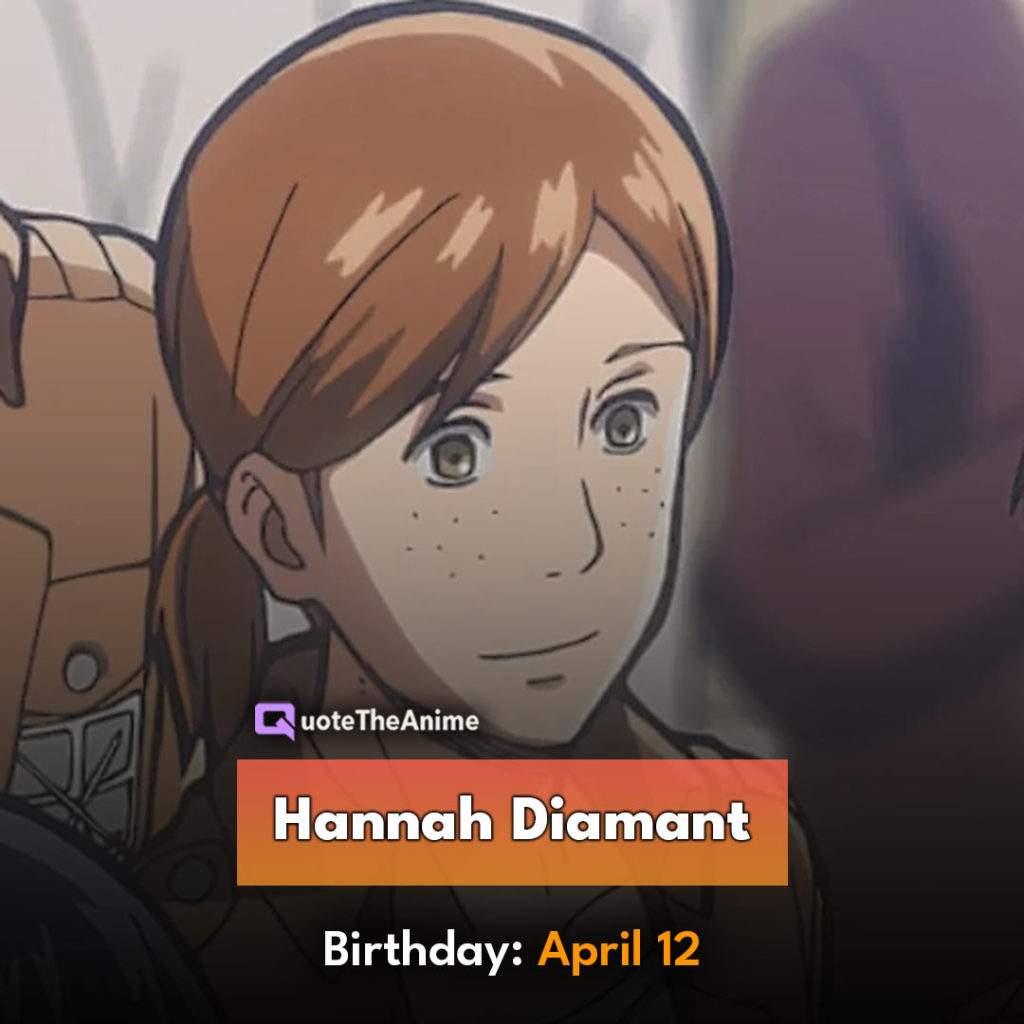 8. Hannah Diamant