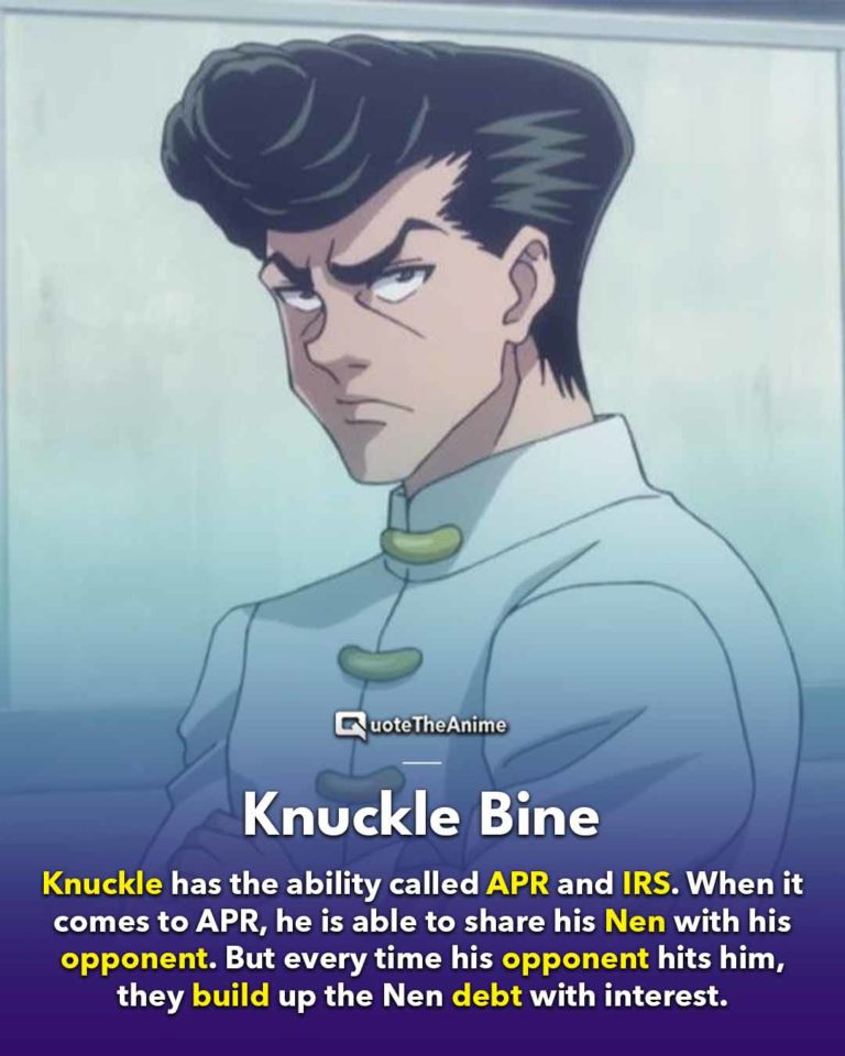 19. Knuckle Bine