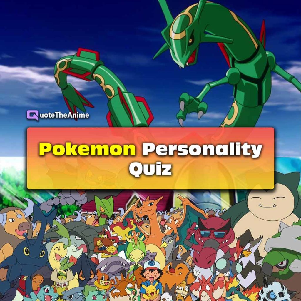 Pokemon Personality Quiz Which Pokemon Are You Qta