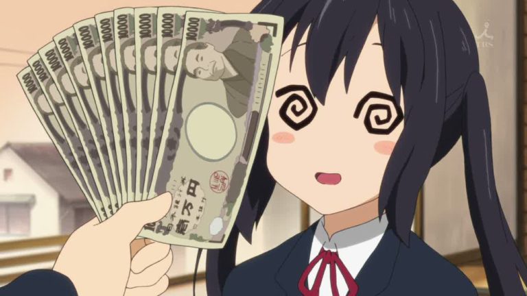 Anime money