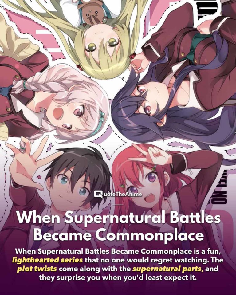 When Supernatural Battles BEcame Commonplace