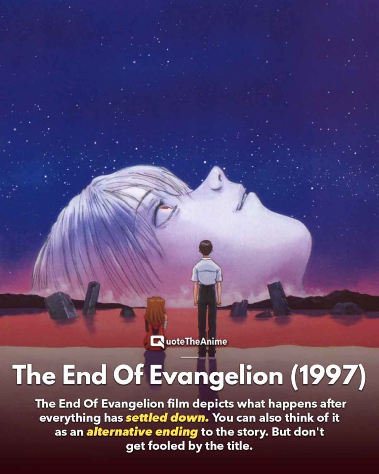 The End Of Evangelion