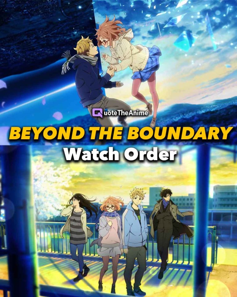 COMPLETE Beyond the Boundary Watch Order (OFFICIAL)