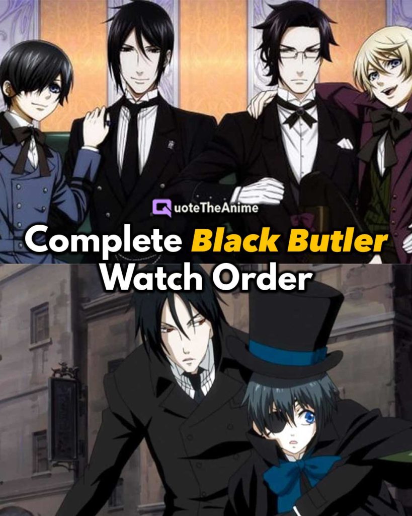 Black Butler watch order