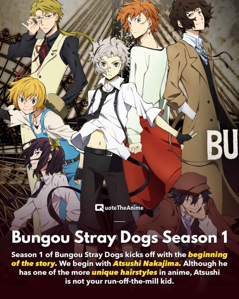 COMPLETE Bungou Stray Dogs Watch Order! (OFFICIAL) - QTA