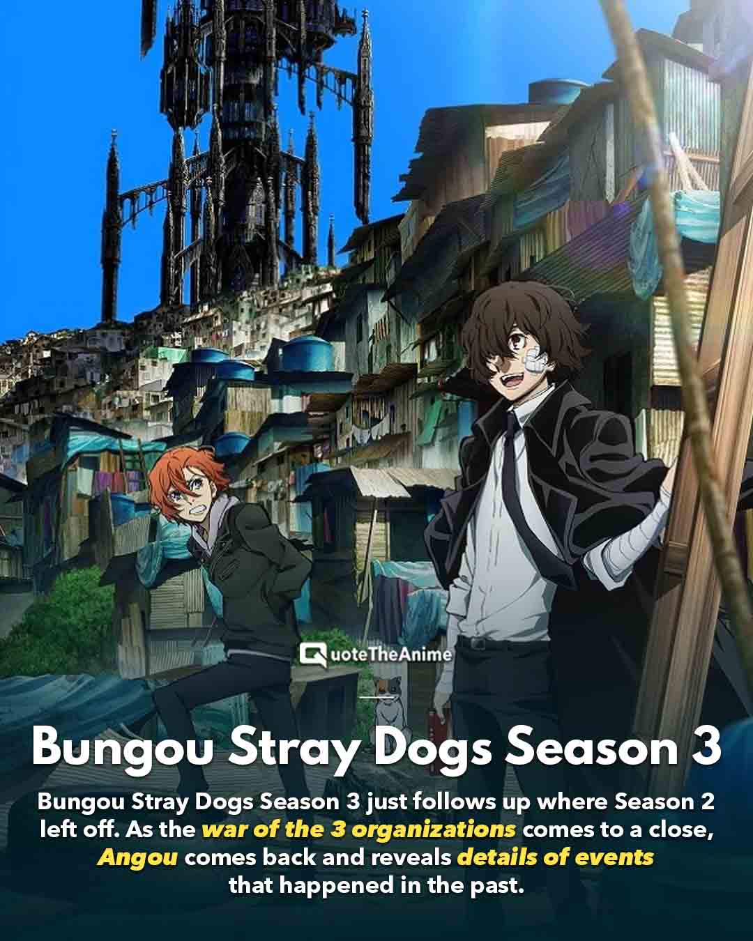 COMPLETE Bungou Stray Dogs Watch Order! (OFFICIAL) - QTA