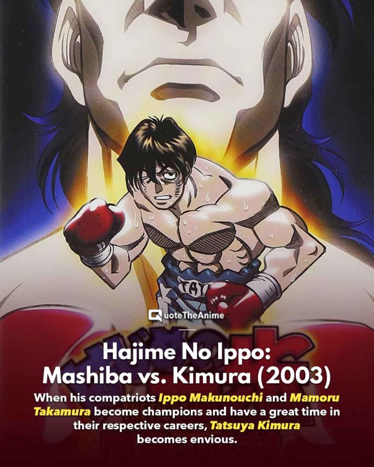 Hajime No Ippo Mashiba vs. Kimura