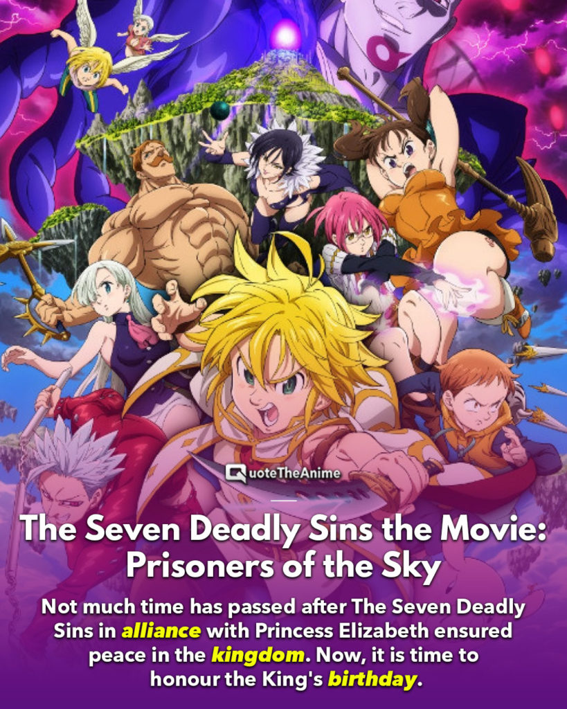 COMPLETE Seven Deadly Sins Watch Order (OFFICIAL) | QTA