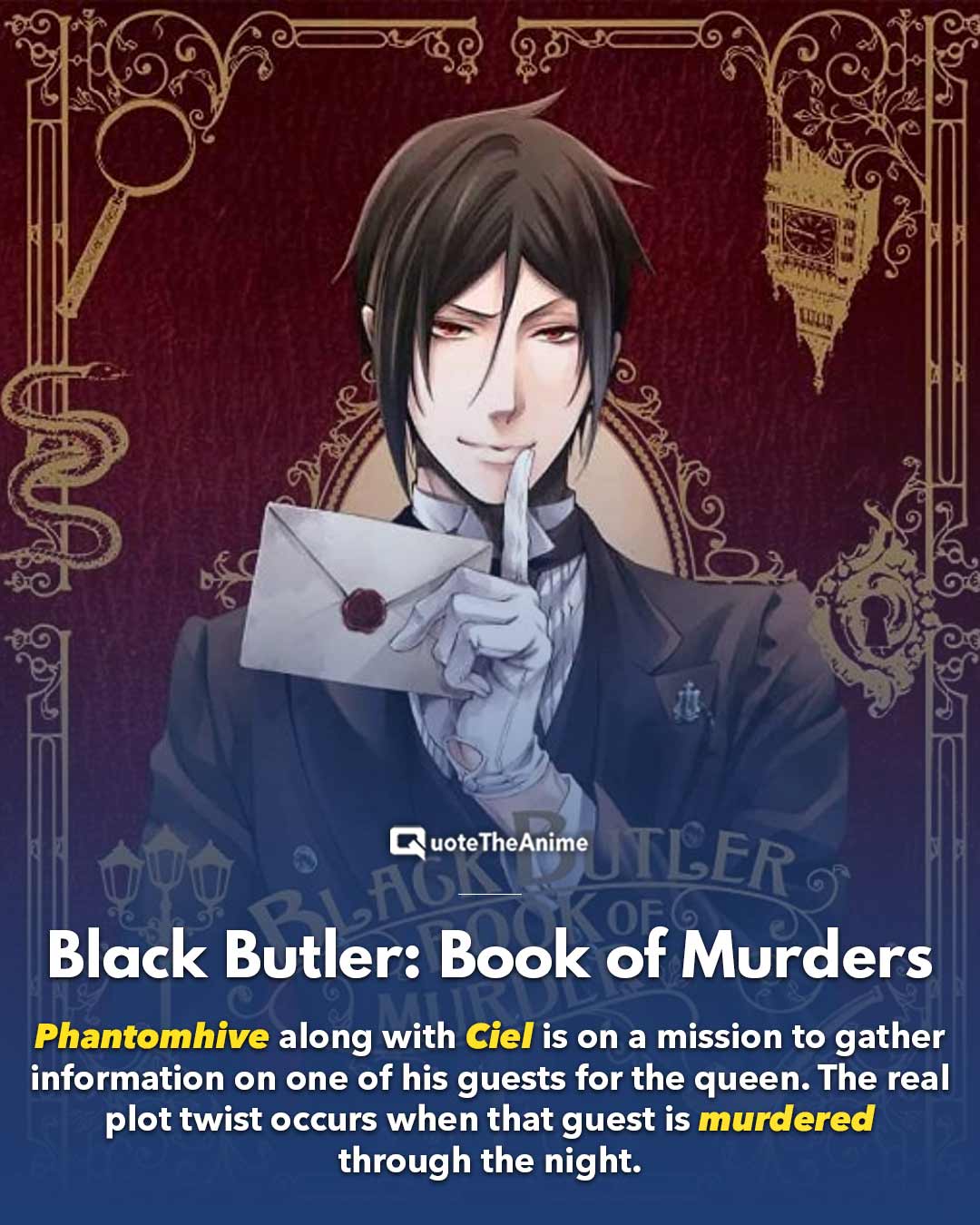 COMPLETE Black Butler Watch Order! (Easy To Follow) QTA