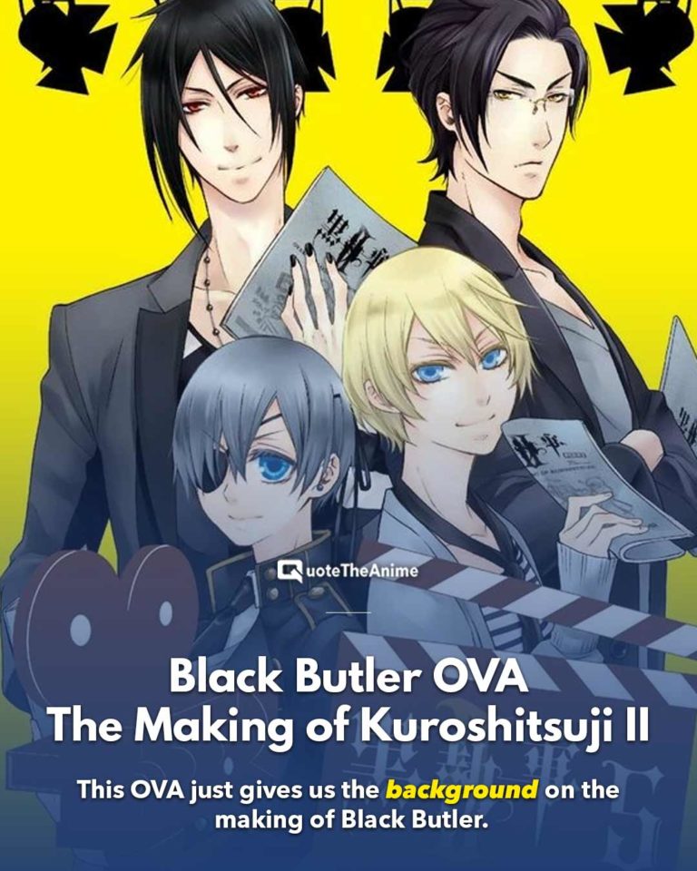 the making of kuroshitsuji