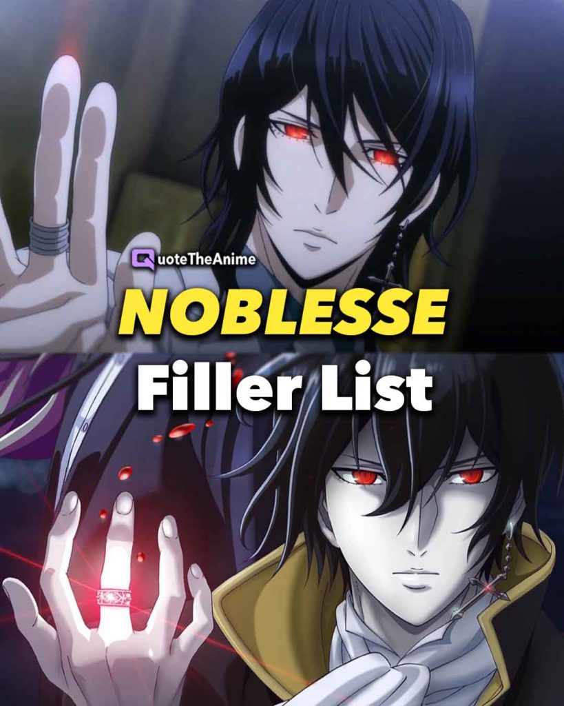Noblesse Filler List