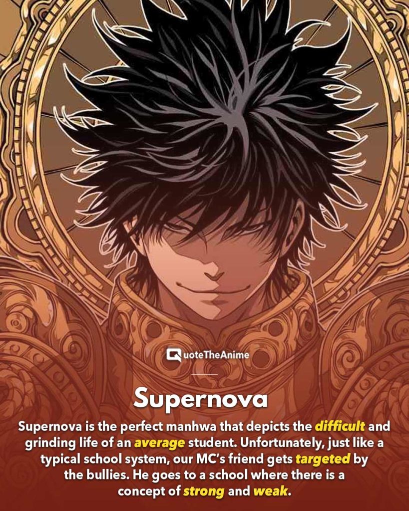 Supernova Fight 15+ Manhwa About High School Fighting