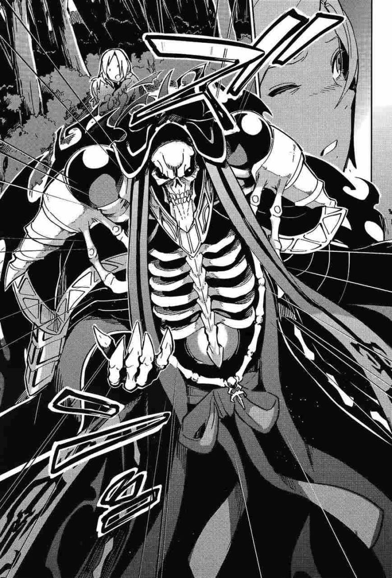Overlord Manga Panel