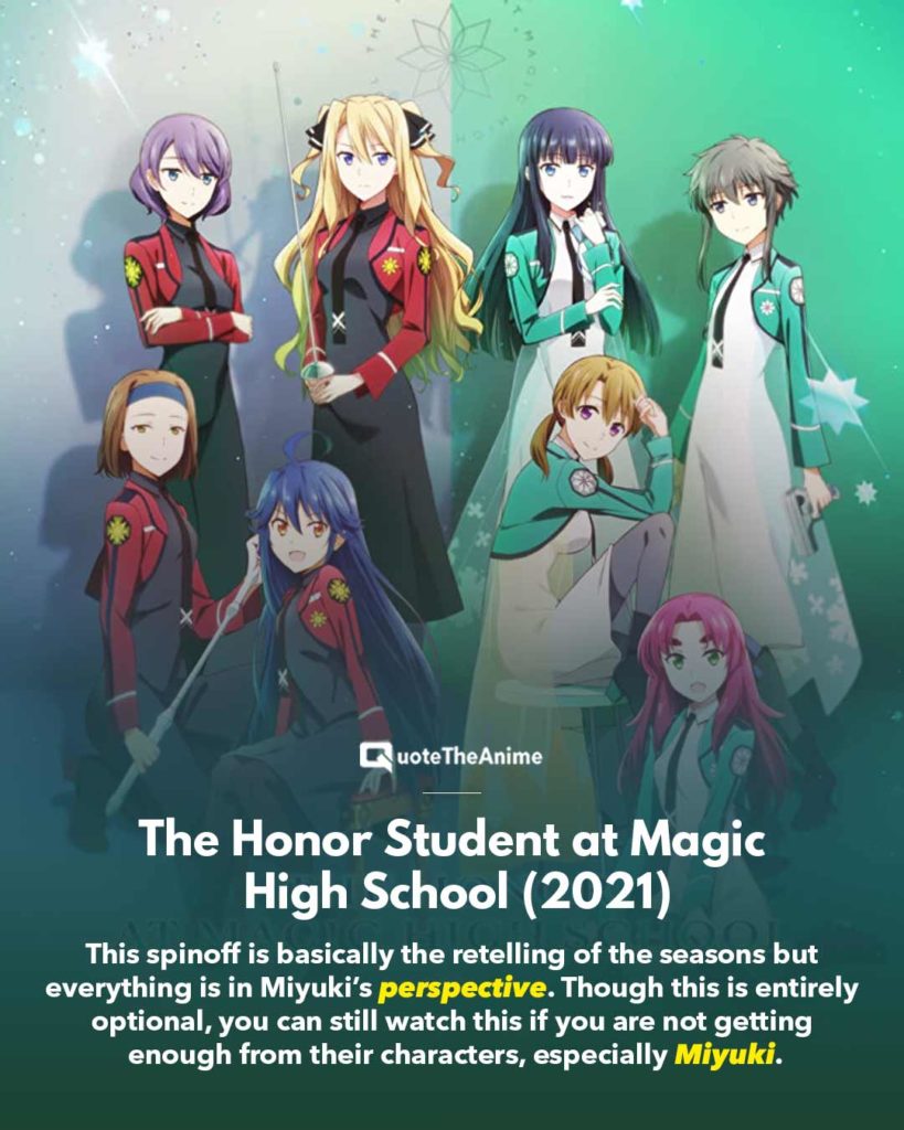 The Irregular At Magic High School Watch Order (OFFICIAL) | QTA