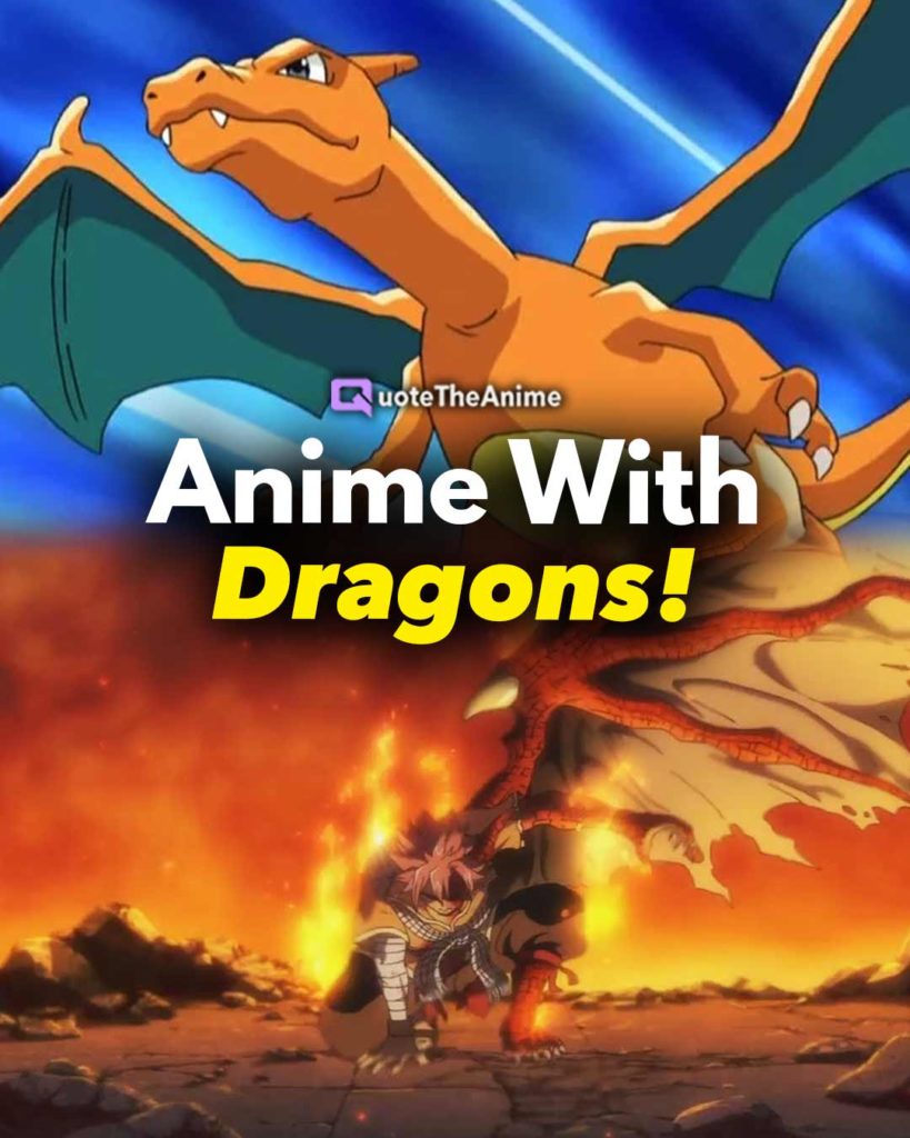 anime with dragons