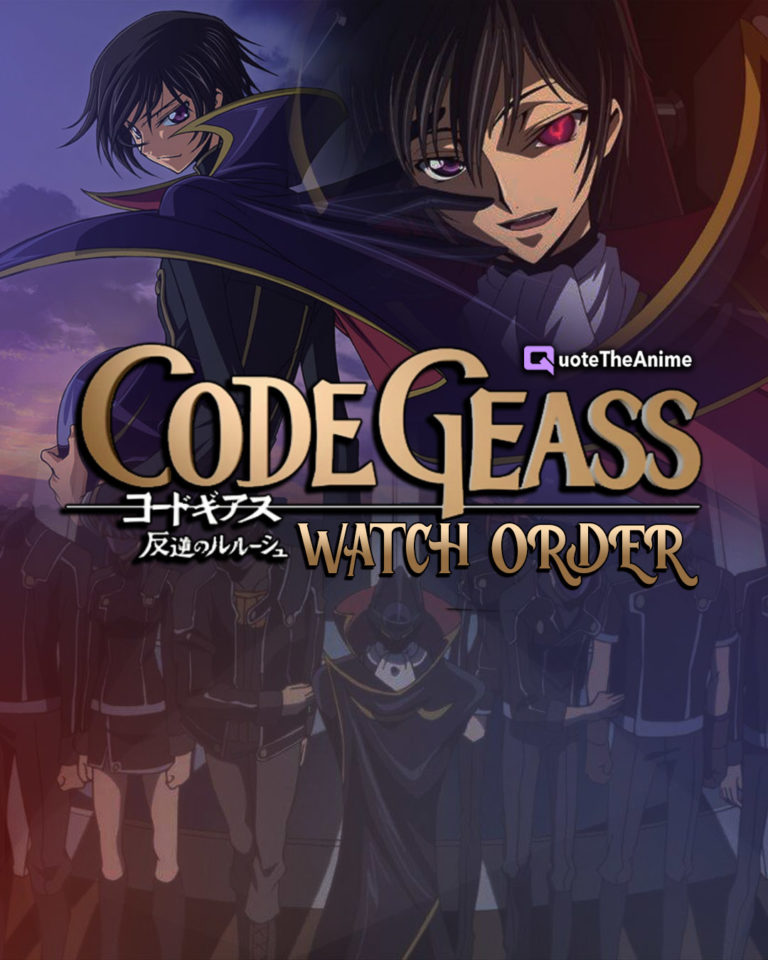 COMPLETE Code Geass Watch Order!