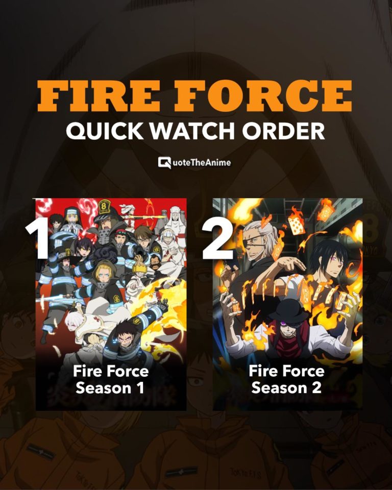 What Can You Watch Fire Force On