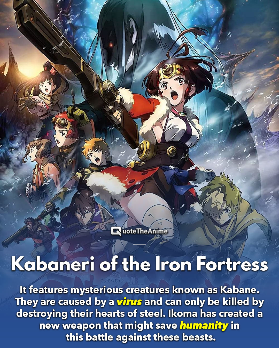 Kabaneri Of The Iron Fortress Plot Qta