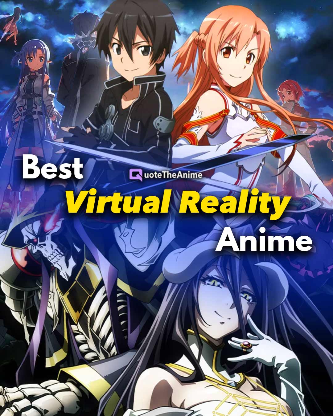 15+ BEST Virtual Reality Anime Of All Time!