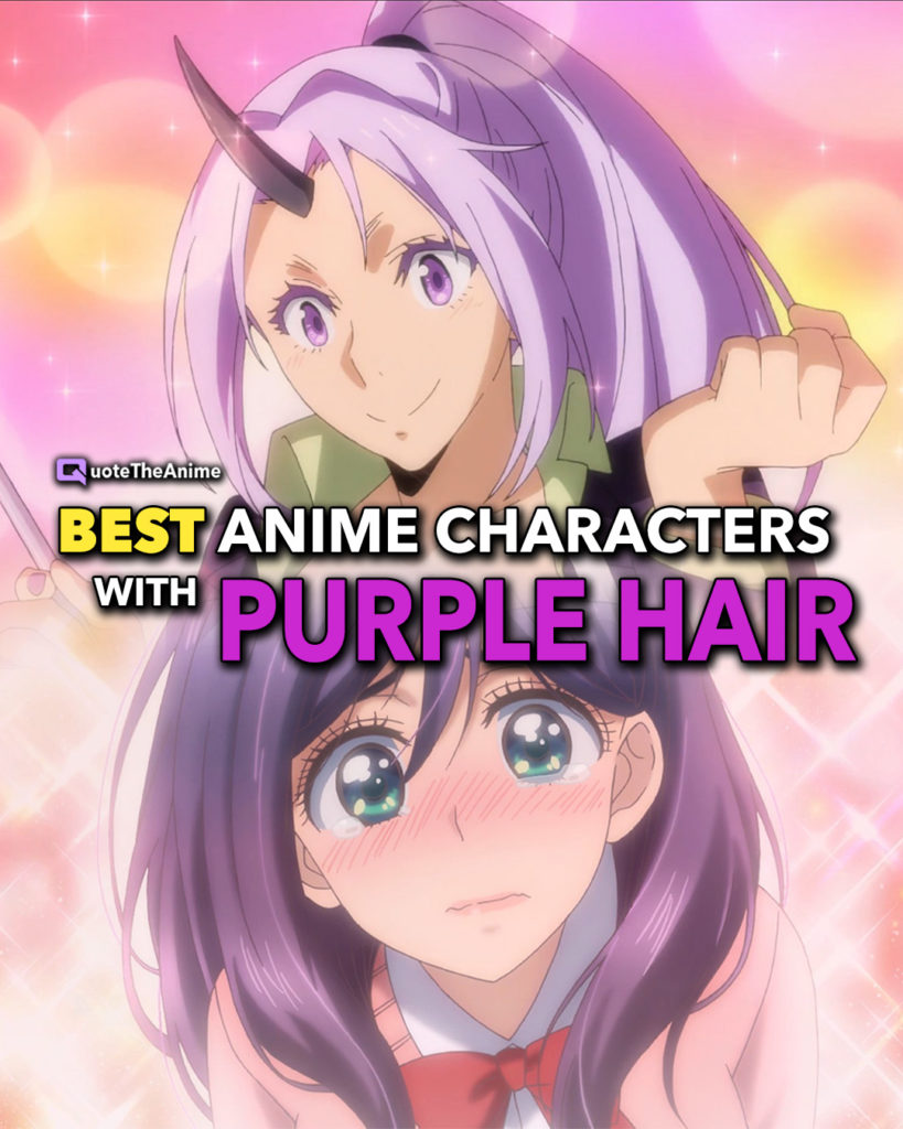 51 Best Purple Hair Anime Characters 