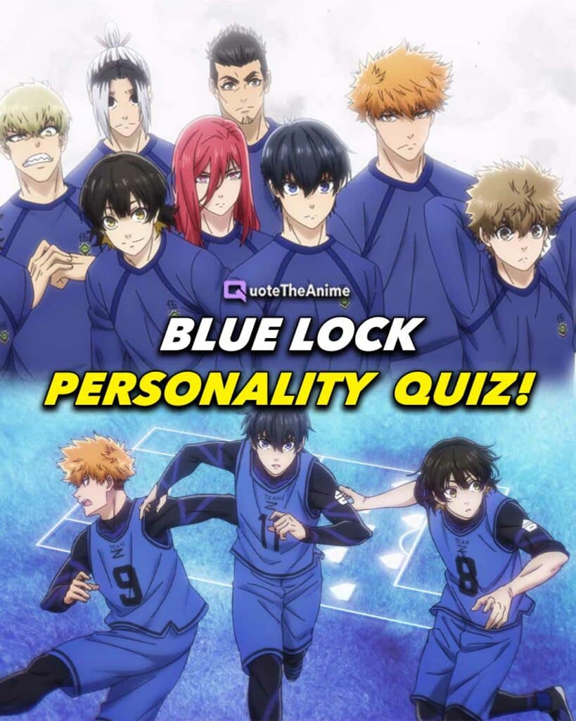Blue lock personality quiz