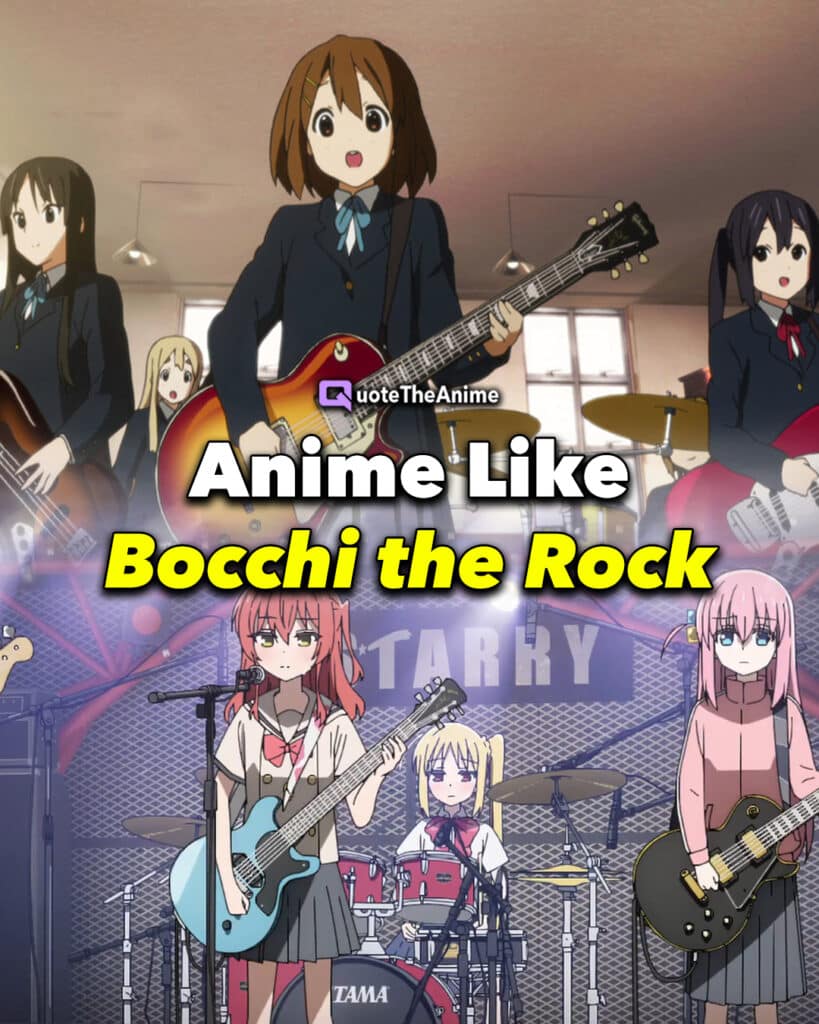 anime like bocchi the rock