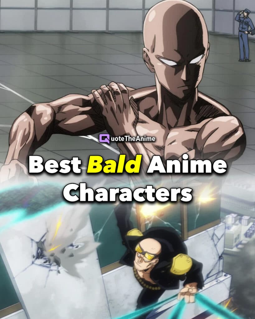 best bald anime characters