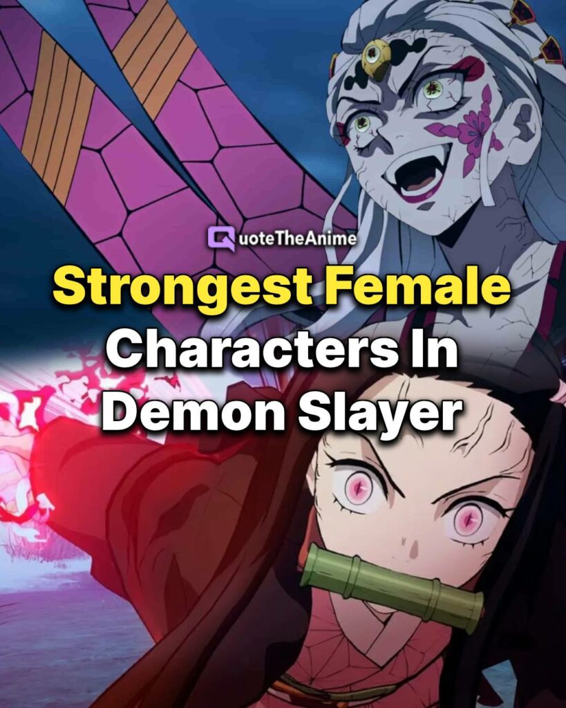 Strongest Female Characters In Demon Slayer