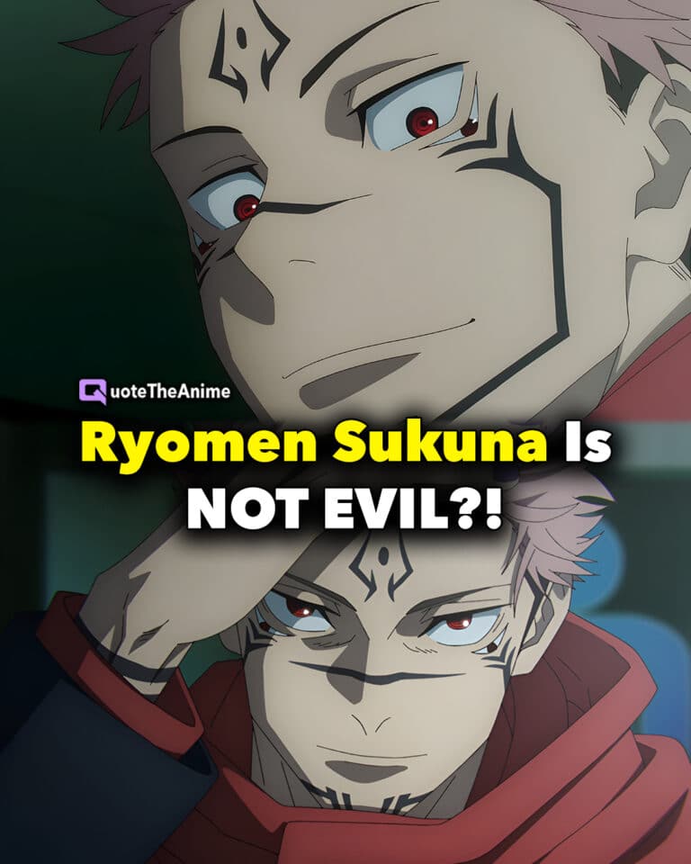 Sukuna is NOT evil 1