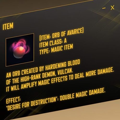 Orb of Avarice