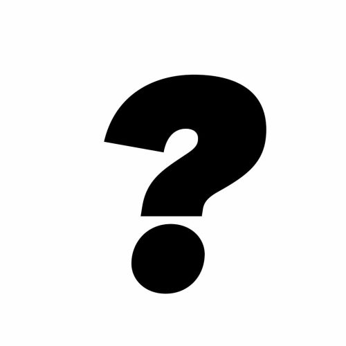 ? Question mark ? unknown